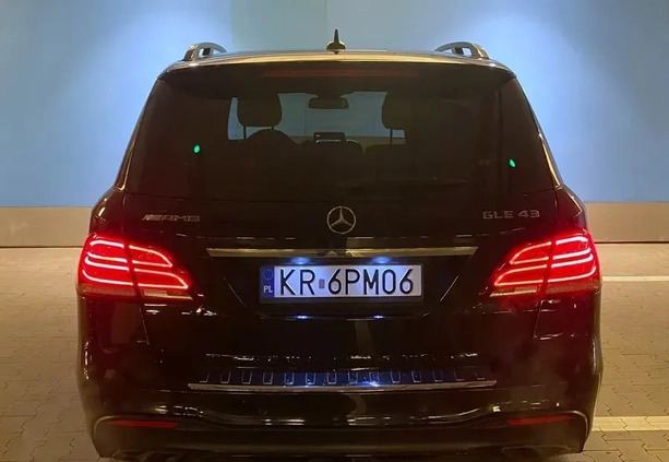 Mercedes-Benz GLE cena 296000 przebieg: 65000, rok produkcji 2018 z Kraków małe 79